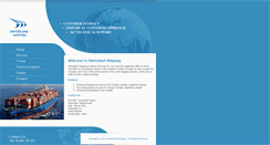 Desktop Screenshot of hinterlandshipping.com